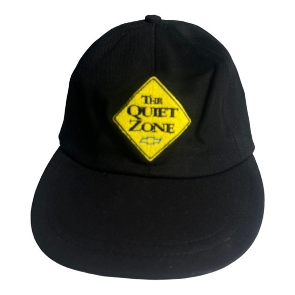 GM Chevrolet Vintage "The‎ Quiet Zone" Cavalier Hat  Black